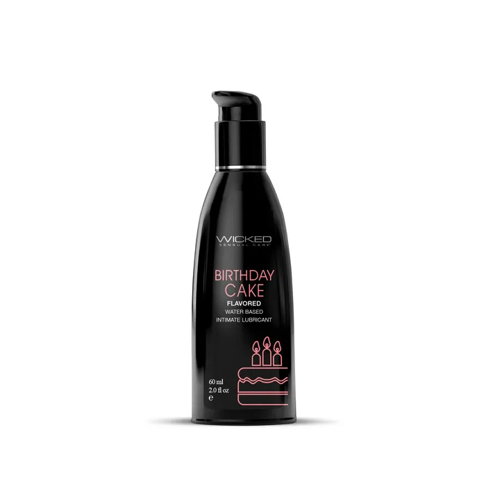 Lubricants Wicked Sensual Care Wicked Sensual Care Aqua Flavored Lubricant Birthday Cake 2oz Lubricants Wicked Sensual Care Wicked Sensual Care Aqua Flavored Lubricant Birthday Cake 2oz