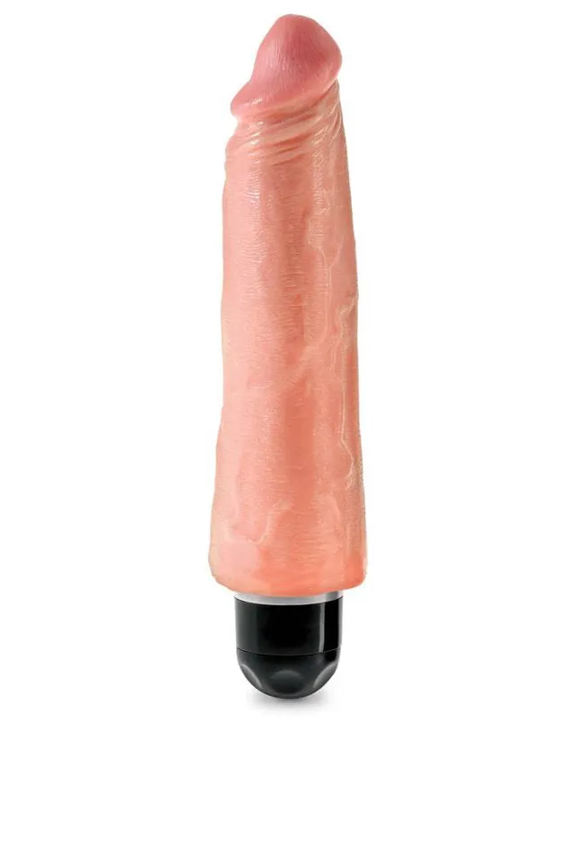 Pipedream Dildos Pipedream King Cock Vibrating Realistic Stiffy Dildo 8 inch Beige Pipedream Dildos Pipedream King Cock Vibrating Realistic Stiffy Dildo 8 inch Beige