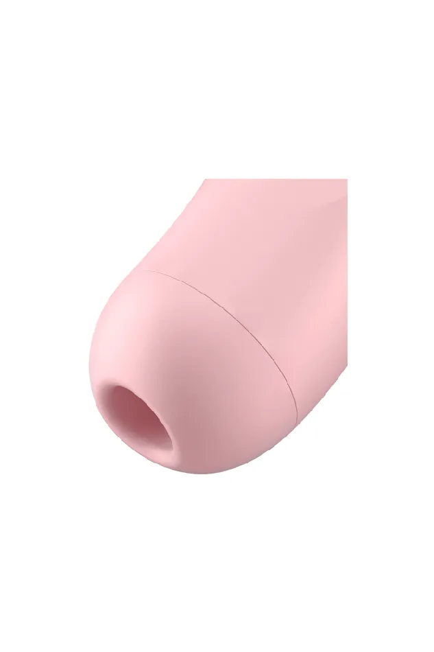 Satisfyer Vibrators Satisfyer Curvy 2 Plus Bluetooth Air Pulse Clitoral Stimulator Pink