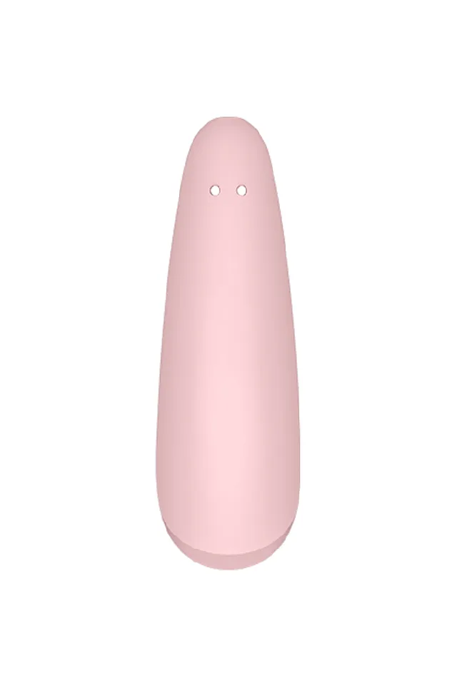 Satisfyer Vibrators Satisfyer Curvy 2 Plus Bluetooth Air Pulse Clitoral Stimulator Pink