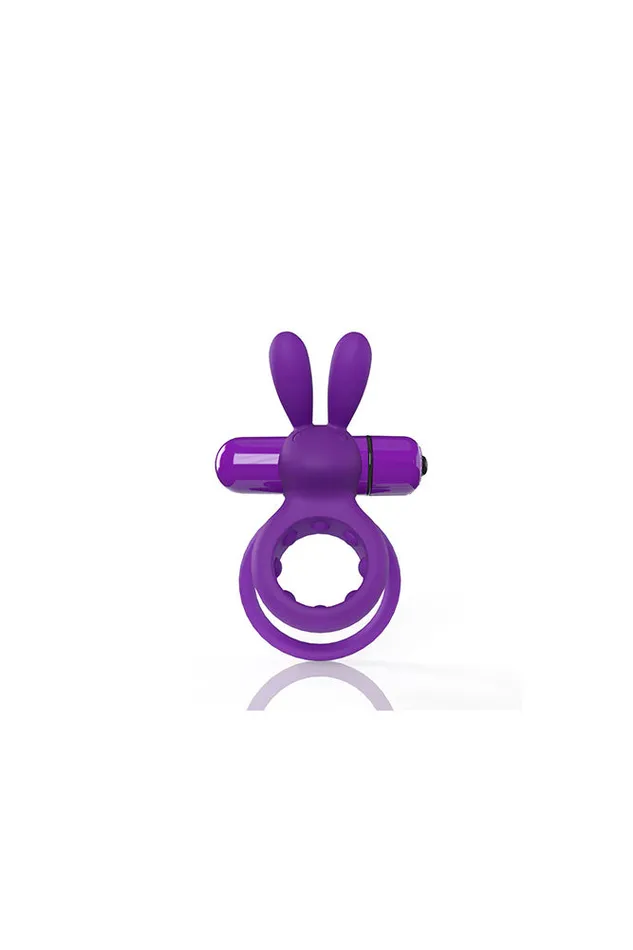 Screaming O 4B O Hare Vibrating Rabbit Double Cock Ring Various Colors Screaming O Male Sex Toys Screaming O 4B O Hare Vibrating Rabbit Double Cock Ring Various Colors Screaming O Male Sex Toys