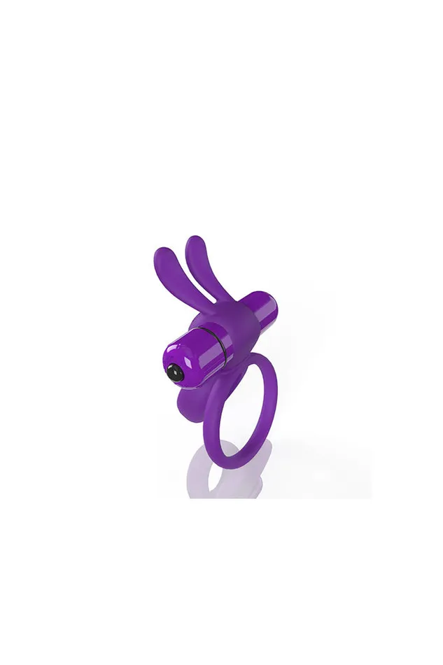 Screaming O 4B O Hare Vibrating Rabbit Double Cock Ring Various Colors Screaming O Male Sex Toys