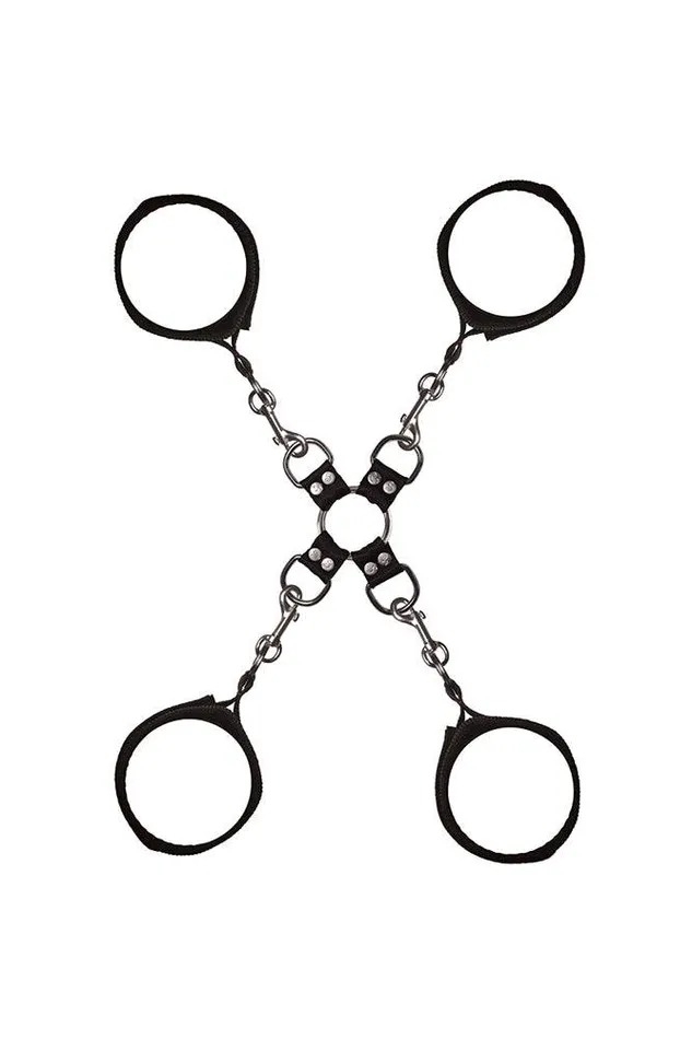 Sportsheets Sportsheets Manbound 5Piece Hog Tie Cuff Set Couples