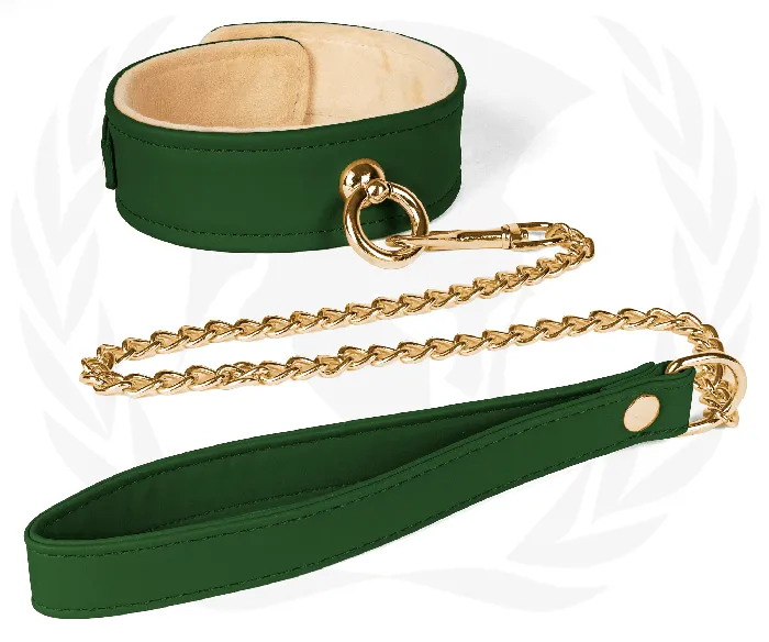 Vegan Collar with Leash Spartacus Spartacus Male Sex Toys