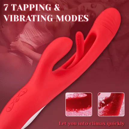 AcmeJoy Female Sex Toys ORENA Gspot 7 TongueLike Rabbit Vibrator
