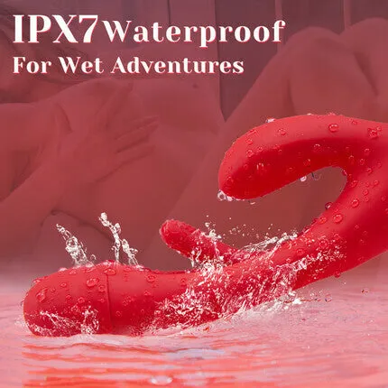 AcmeJoy Female Sex Toys ORENA Gspot 7 TongueLike Rabbit Vibrator