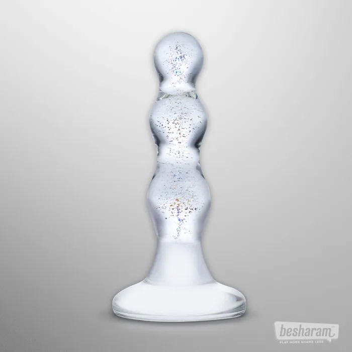 Anal Glas Glas Triple Play Beaded Butt Plug