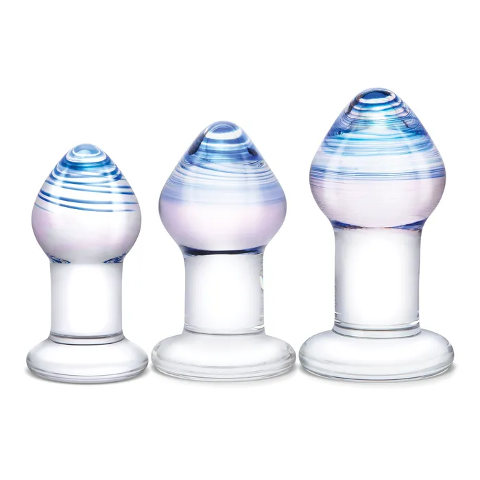 Anal Pleasure Droplets Anal Training Kit Glas