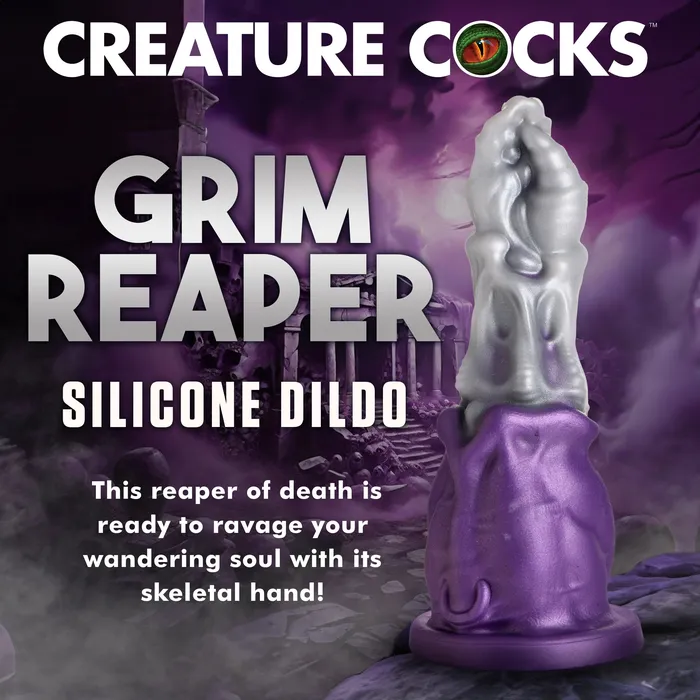 Dildos Creature Cocks Grim Reaper Silicone Dildo
