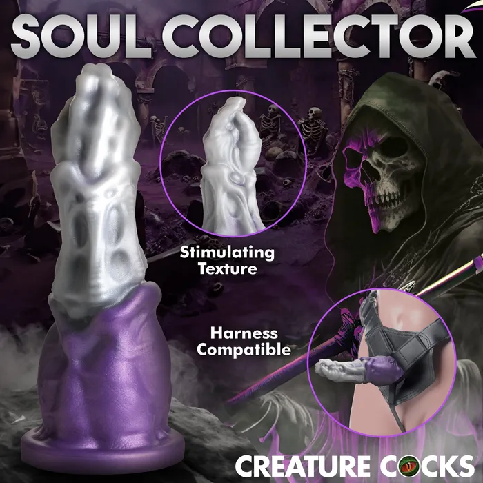 Dildos Creature Cocks Grim Reaper Silicone Dildo