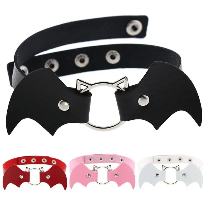 Female Sex Toys Lovegasm Vampire Bat Fetish Collar