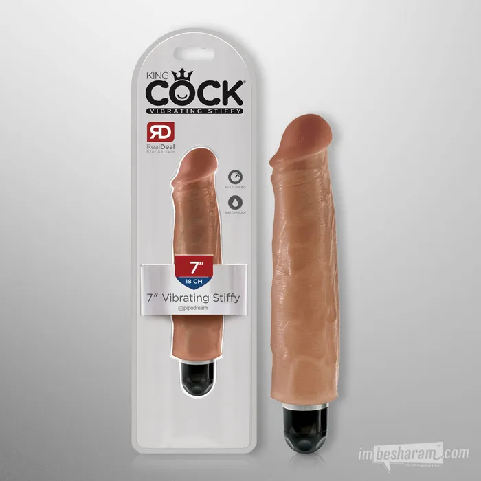 King Cock 7 Stiffy Realistic Dildo Vibration Pipedream Dildos
