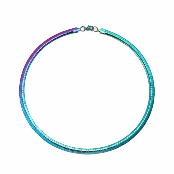 Lovegasm Cool Stainless Blue Choker Vibrators