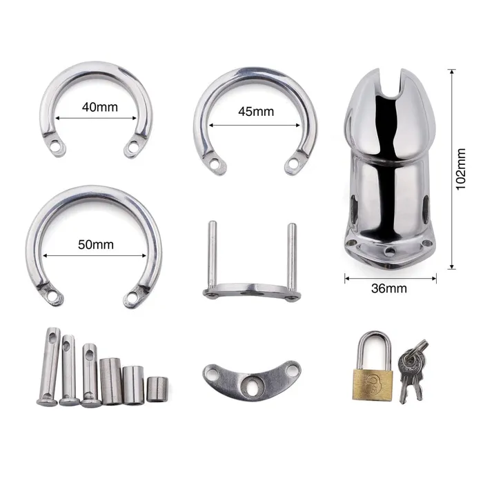 Lovegasm Male Sex Toys Cock Arrest Metal Device