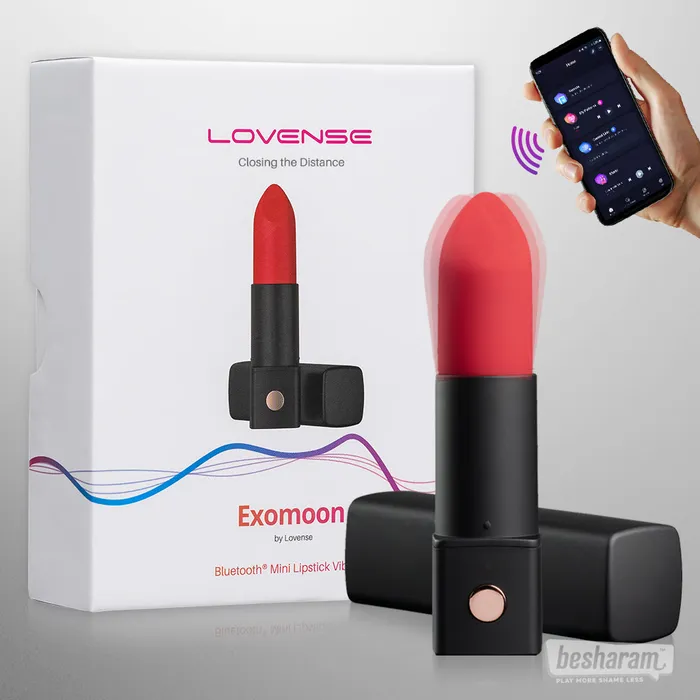 Lovense Female Sex Toys Lovense EXOMOON Smart Lipstick Bullet Vibrator Lovense Female Sex Toys Lovense EXOMOON Smart Lipstick Bullet Vibrator