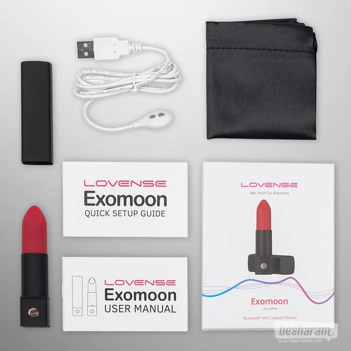 Lovense Female Sex Toys Lovense EXOMOON Smart Lipstick Bullet Vibrator