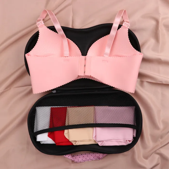 Male Sex Toys MISS AMMY Travel laundry wash underwear bag bra case with EVA beauty tool 19018