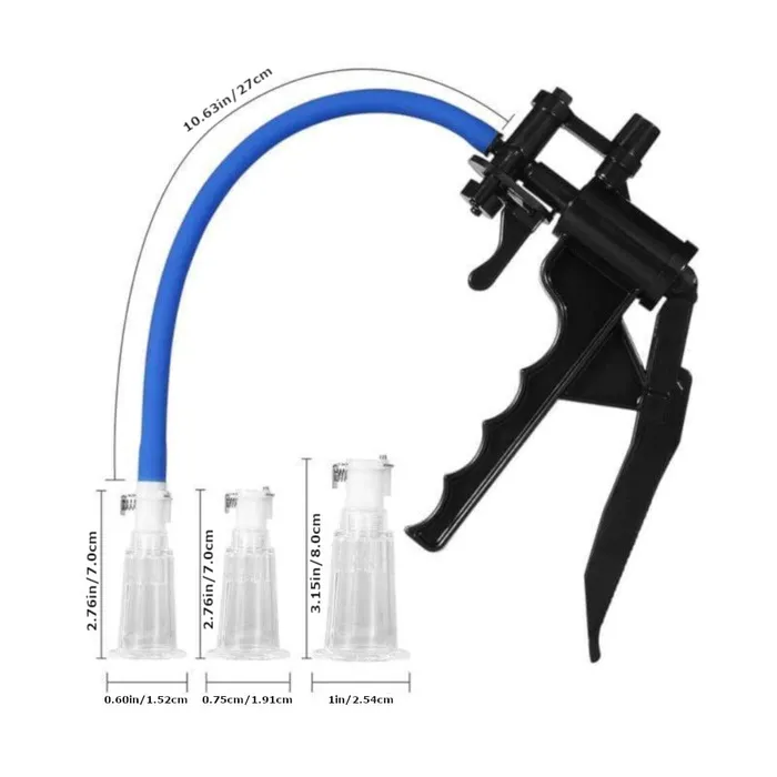 Trigger Happy Stimulator Boob Nipple Enlarger Vacuum Suction Pump Lovegasm Female Sex Toys