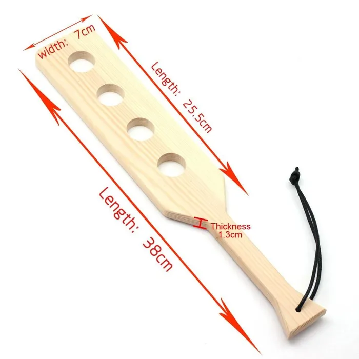 Vibrators Lovegasm Slaves Demise Slap SM Spencer Wooden Paddle