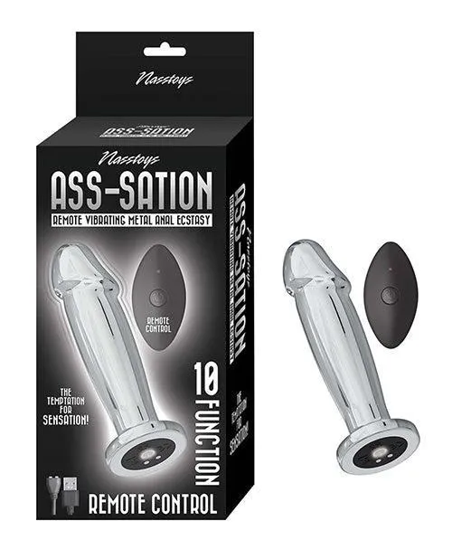 Anal Nasstoys Asssation Remote Vibrating Metal Anal Ecstasy