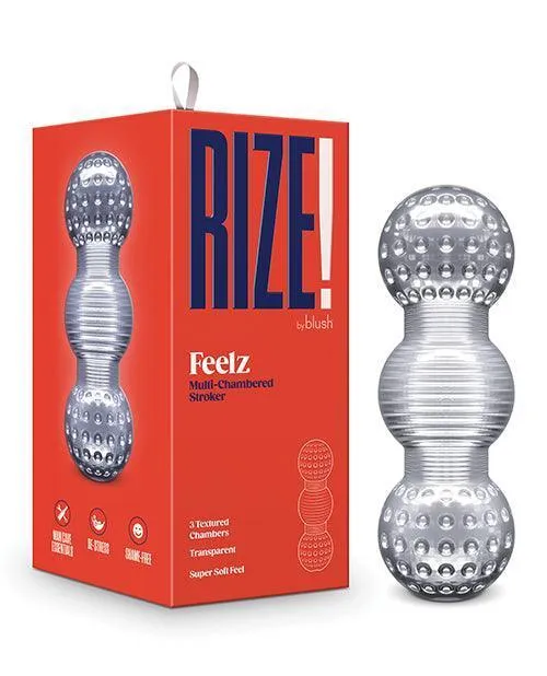 Blush Novelties Dildos Blush Rize Feelz Clear