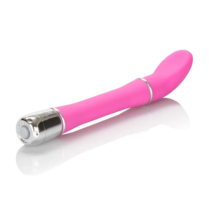 California Exotics California Exotics Lulu Satin Scoop Mini Vibrator Pink Vibrators