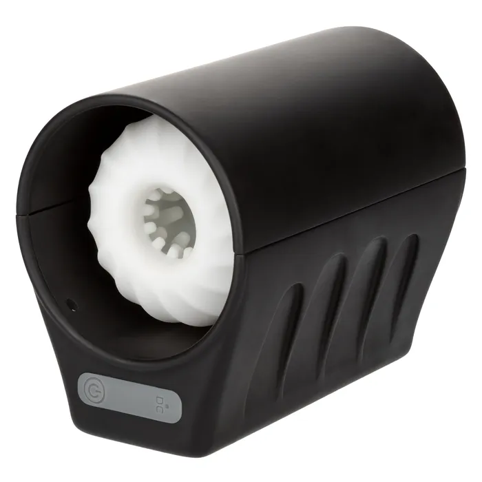 California Exotics Optimum Power Power Thruster Soft Stroker Masturbator Black California Exotics Male Sex Toys