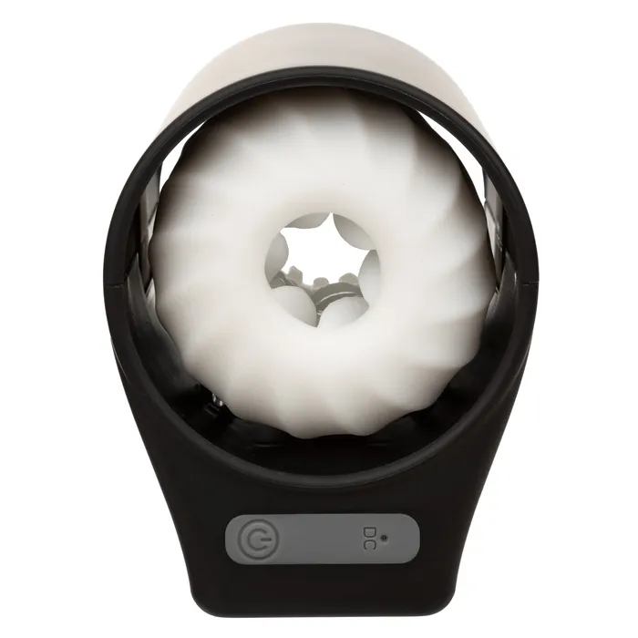 California Exotics Optimum Power Power Thruster Soft Stroker Masturbator Black California Exotics Male Sex Toys
