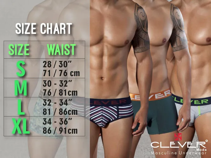 Clever Vibrators 2PK Australian Briefs