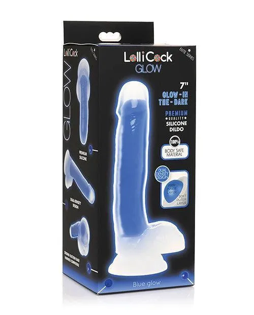 Curve Toys Lollicock 7 Glow In The Dark Silicone Dildo Wballs Curve Toys Dildos Curve Toys Lollicock 7 Glow In The Dark Silicone Dildo Wballs Curve Toys Dildos