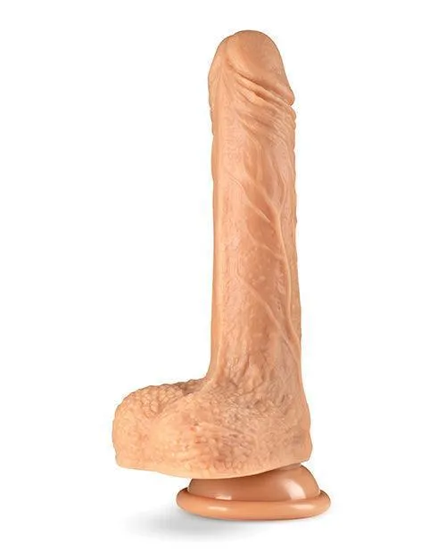 Dildos Blush Dr Skin Silicone Dr Grey 7 Thrusting Dildo Vanilla Blush Novelties