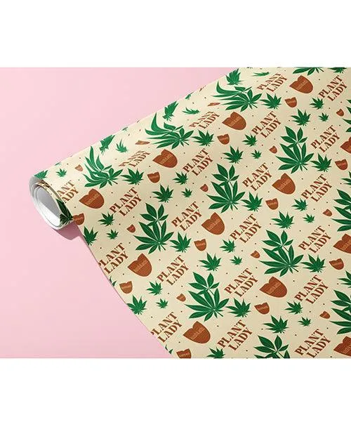 Kush Kards LLC Vibrators Plant Lady Naughty Wrapping Paper