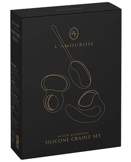 Lamourose Paramour Silicone Cradles Black Shanghai Diy Anal