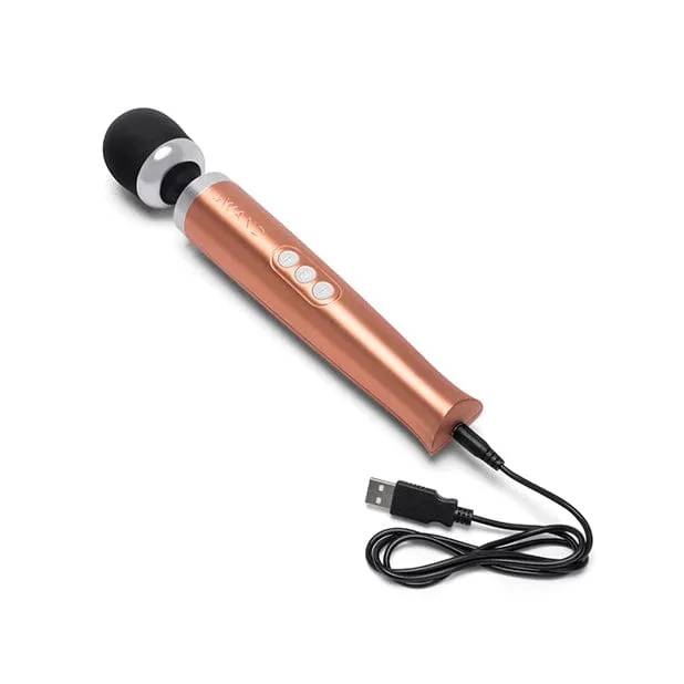 Le Wand Die Cast Rechargeable Wand Massager Rose Gold LeWand Vibrators