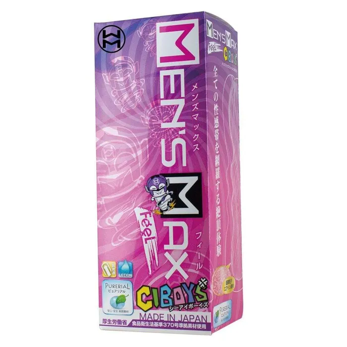 Male Sex Toys Mens Max Mens Max Ciboys Feel Soft Stroker Masturbator Pink
