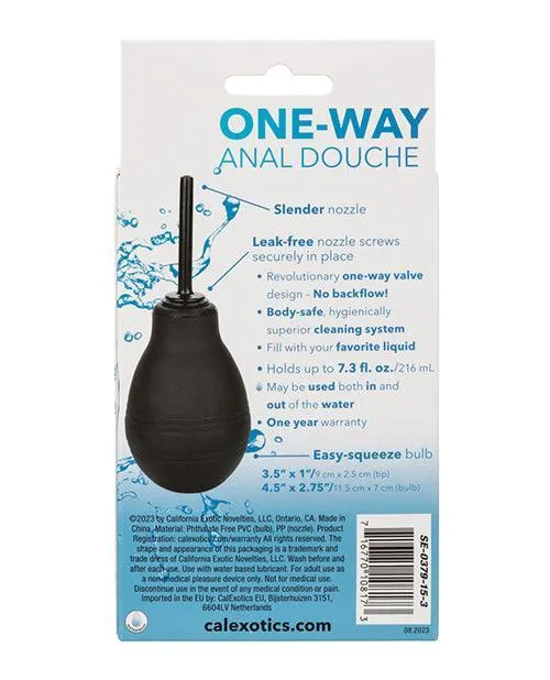 Male Sex Toys OneWay Easy Squeeze Anal Douche California Exotic Novelties