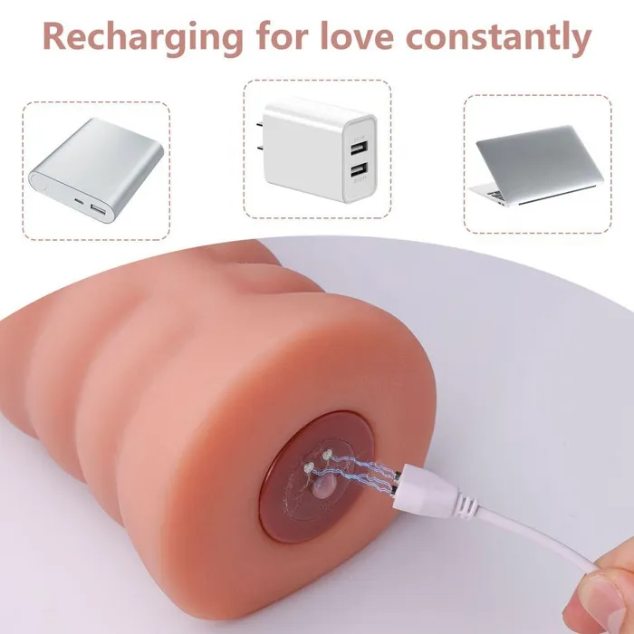 Male Sex Toys propinkup Rama Automatic 10 Frequency Vibration 3D Channel Realistic Pocket Pussy