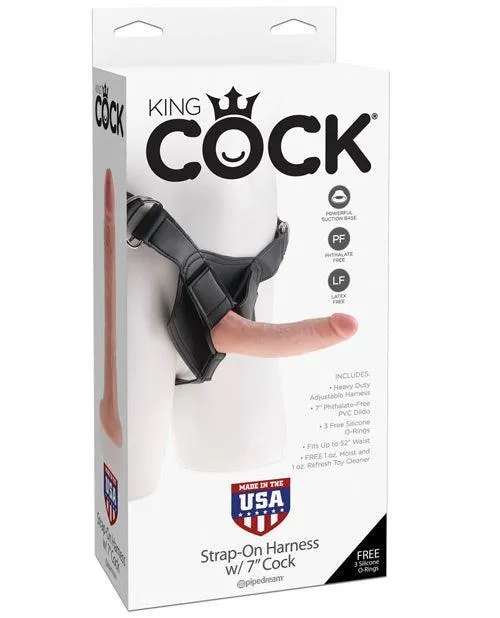 Pipedream Products Female Sex Toys King Cock Strapon Harness W7 Cock