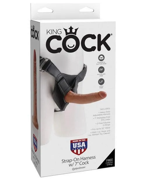 Pipedream Products Female Sex Toys King Cock Strapon Harness W7 Cock