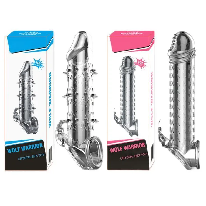 propinkup Male Sex Toys Thicken Penis Extender Sleeve Sex Extending 2PCS Set propinkup Male Sex Toys Thicken Penis Extender Sleeve Sex Extending 2PCS Set