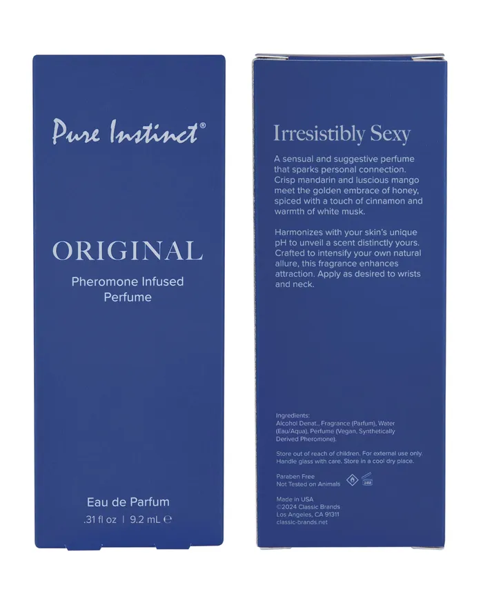 Pure Instinct Pheromone Perfume Original 92 ml Spray Classic Brands Male Sex Toys