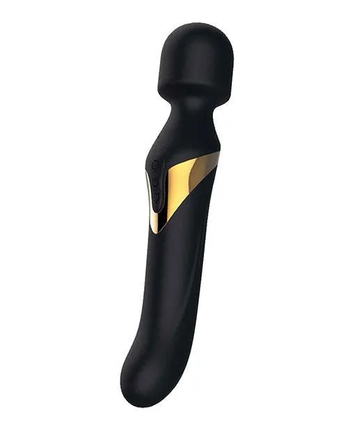Vibrators Lovely Planet Dorcel Dual Orgasms Wand BlackGold