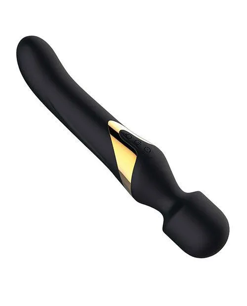 Vibrators Lovely Planet Dorcel Dual Orgasms Wand BlackGold