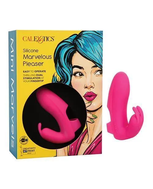 Vibrators Mini Marvels Silicone Marvelous Pleaser Pink California Exotic Novelties Vibrators Mini Marvels Silicone Marvelous Pleaser Pink California Exotic Novelties