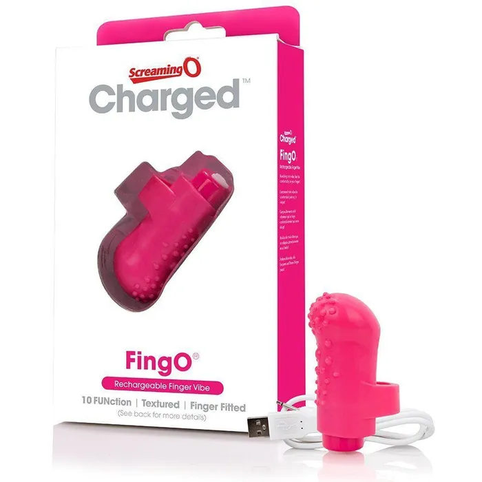 Vibrators TheScreamingO TheScreamingO Charged FingO Rechargeable Finger Vibe