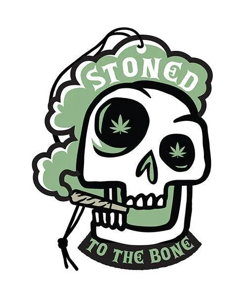 Wood Rocket LLC Wood Rocket Stoned to the Bone Air Freshener Pine Vibrators