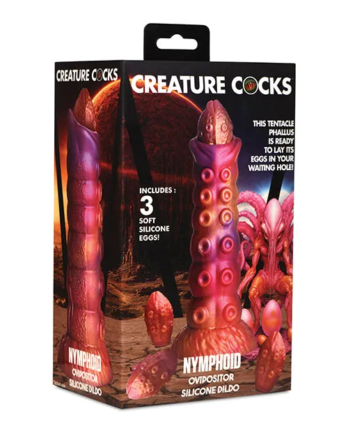 Xr LLC Dildos Creature Cocks Nymphoid Ovipositor Silicone Dildo wEggs Multi Color Xr LLC Dildos Creature Cocks Nymphoid Ovipositor Silicone Dildo wEggs Multi Color
