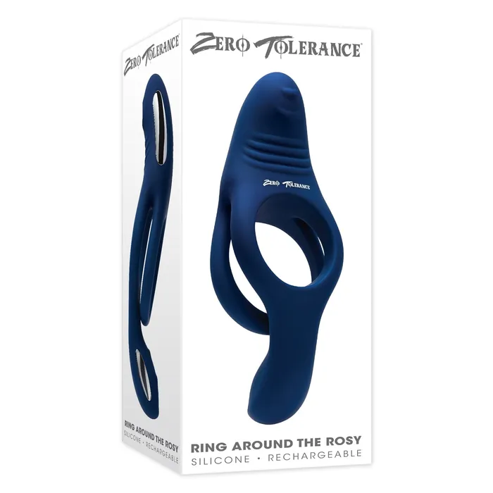 Zero Tolerance Zero Tolerance Ring Around The Rosy Rechargeable Cock Ring Blue Male Sex Toys Zero Tolerance Zero Tolerance Ring Around The Rosy Rechargeable Cock Ring Blue Male Sex Toys