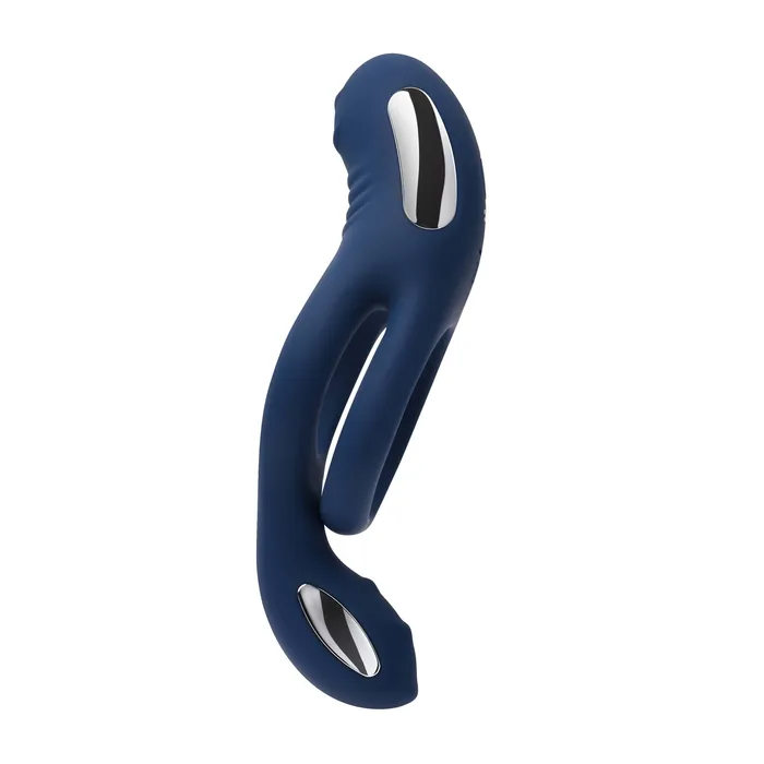 Zero Tolerance Zero Tolerance Ring Around The Rosy Rechargeable Cock Ring Blue Male Sex Toys