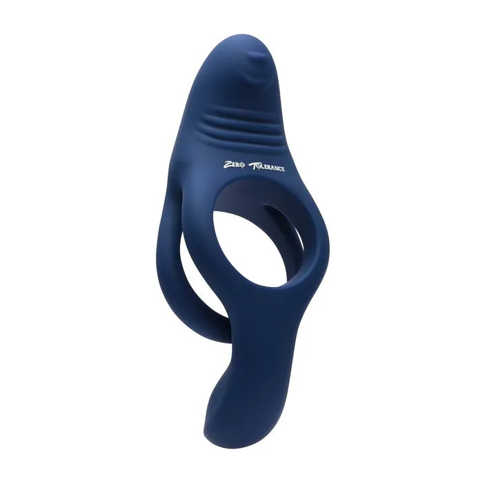 Zero Tolerance Zero Tolerance Ring Around The Rosy Rechargeable Cock Ring Blue Male Sex Toys